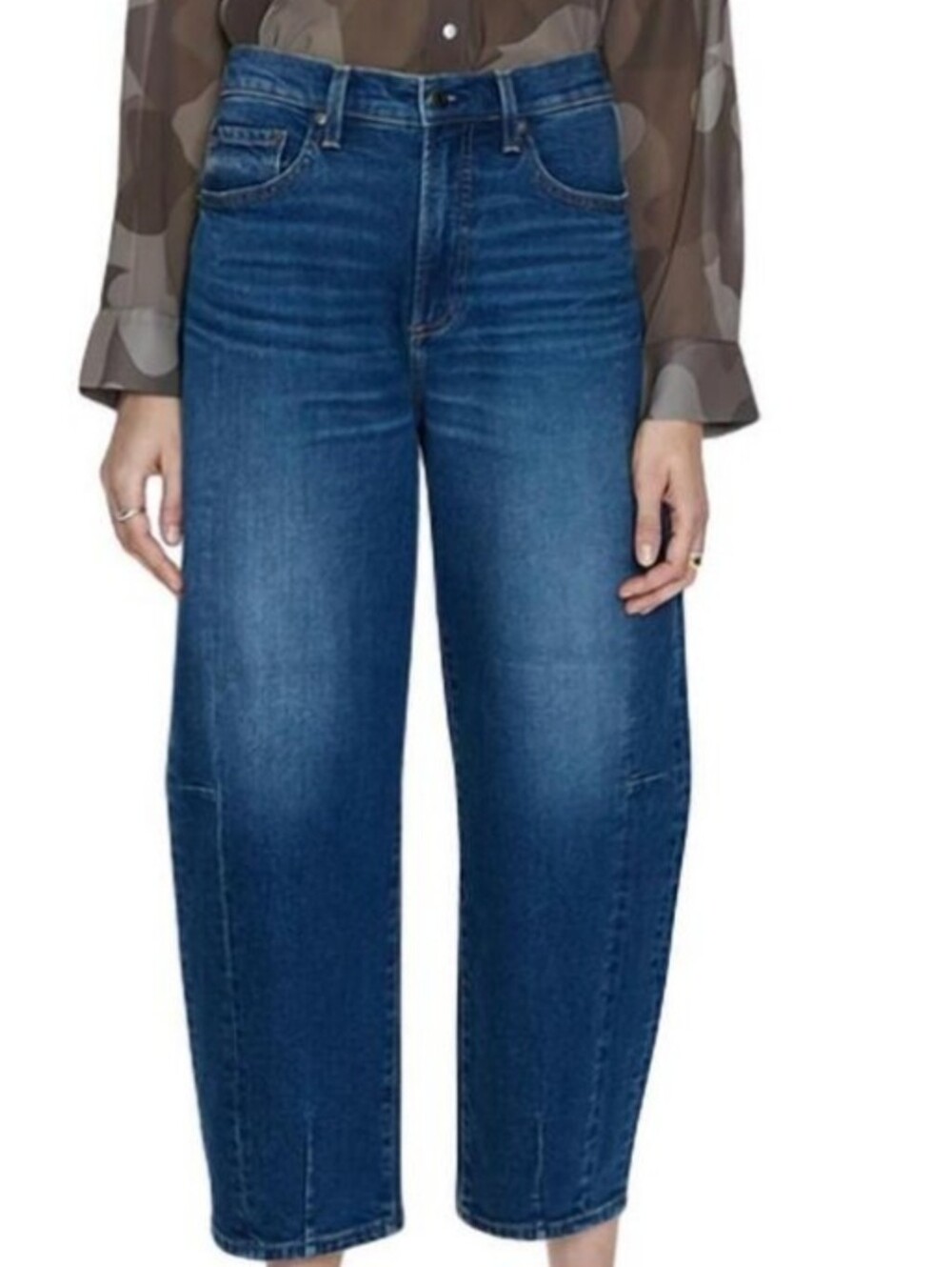 Pistola Eli Barrel 28p/6 Women's Jeans Mixer Dark Blue